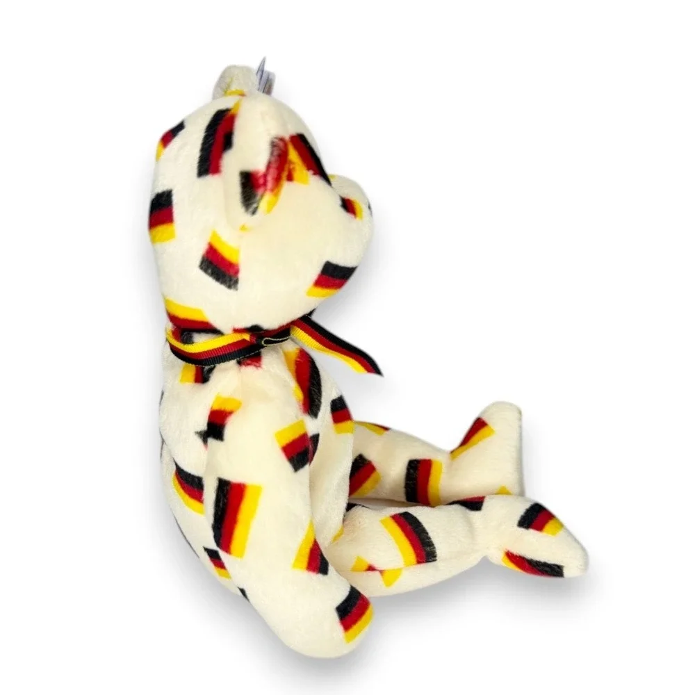 Deutschland the Bear | German Flag Pride | Mint Heart Tag TY Beanie Baby